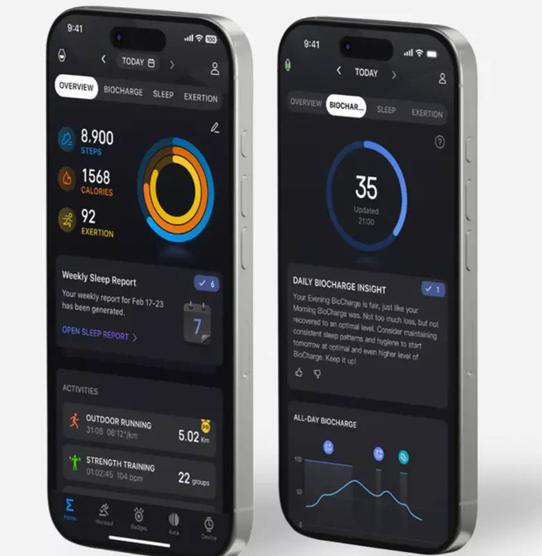 Amazfit Active 3 Premium mit Titangehäuse und Saphirglas