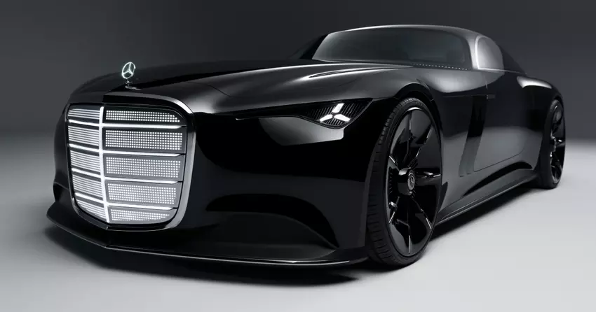 Mercedes Vision Iconic wandte sich der Mercedes-Benz Vergangenheit zu, um seine Zukunft zu definieren