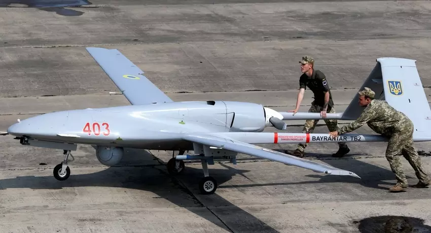 Die Ukraine hat seit dem 24. Februar 50 Bayraktar TB2 Strike UAVs erhalten