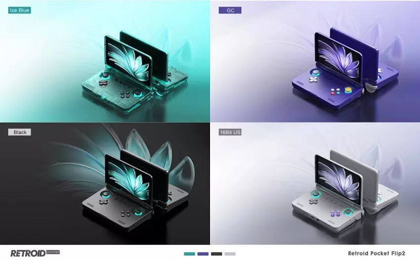 Retroid Pocket Flip 2 ist eine faltbare Retro-Konsole