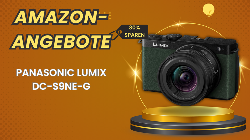 Panasonic Lumix DC-S9NE-G - €600 Rabatt auf die kompakte Vollformatkamera!