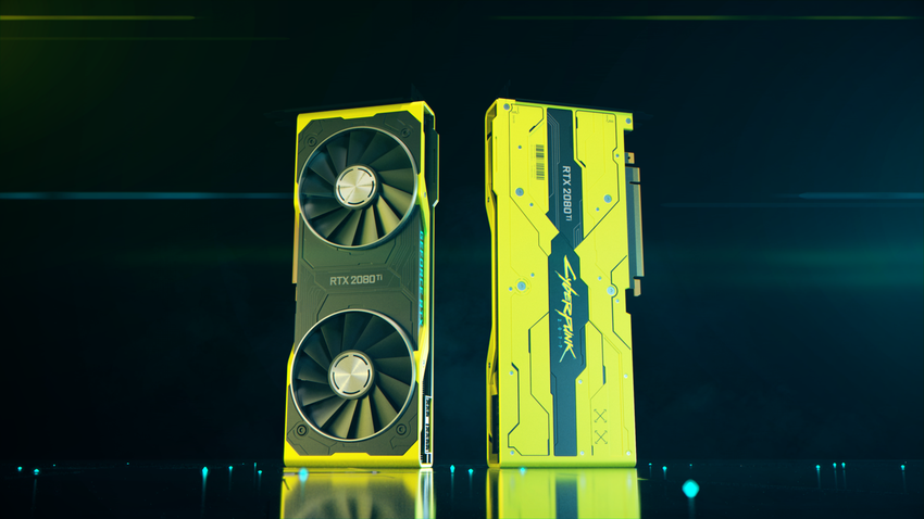 NVIDIA verlost eine limitierte Auflage der Top-Grafikkarte GeForce RTX 2080 Ti Cyberpunk 2077 Edition