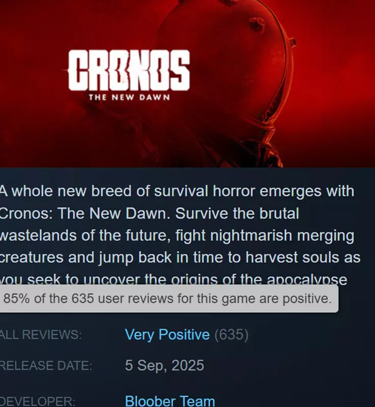 Bild aus dem Spiel Cronos: The New Dawn