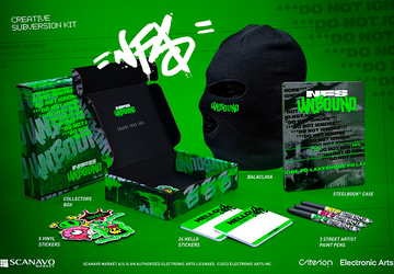 Sturmhaube, Aufkleber und Marker: Ankündigung von ...