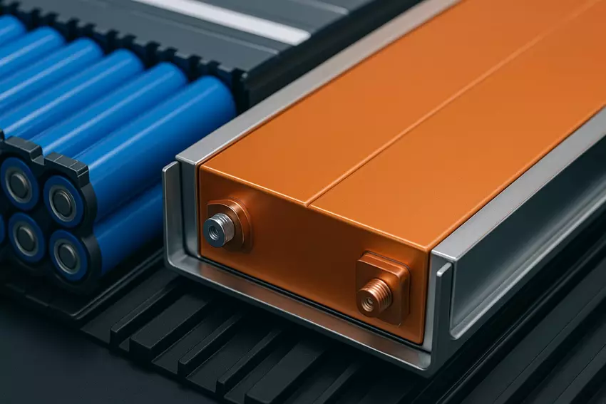 Illustratives Bild einer Lithium-Ionen-Batterie