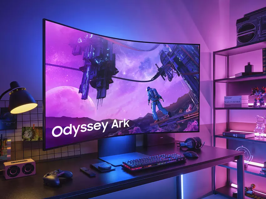 Samsung Odyssey Ark: 55-Zoll-Monitor mit gebogenem Bildschirm und Unterstützung für 165 Hz für $ 3500