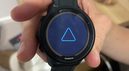 Garmin behebt einen Fehler, der dazu führte, dass Uhren nach dem Update beim "blauen Dreieck" einfroren