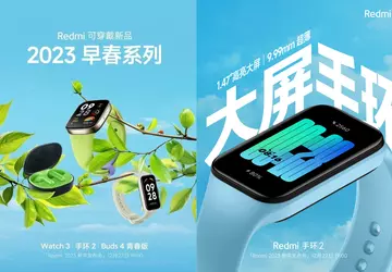 Ein 1,47 Zoll großes AMOLED-Display und ...