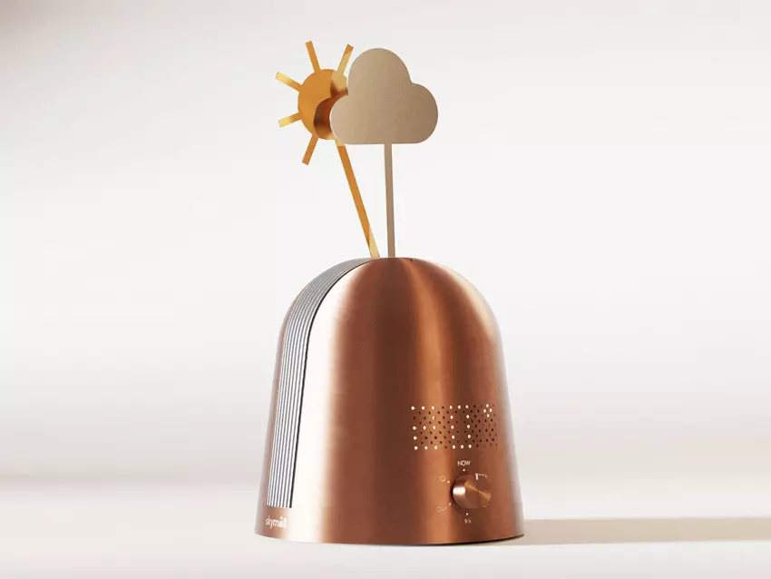 Skymill: eine kinetische Skulptur, die Wettervorhersagen in ästhetisches Vergnügen verwandelt (Video)