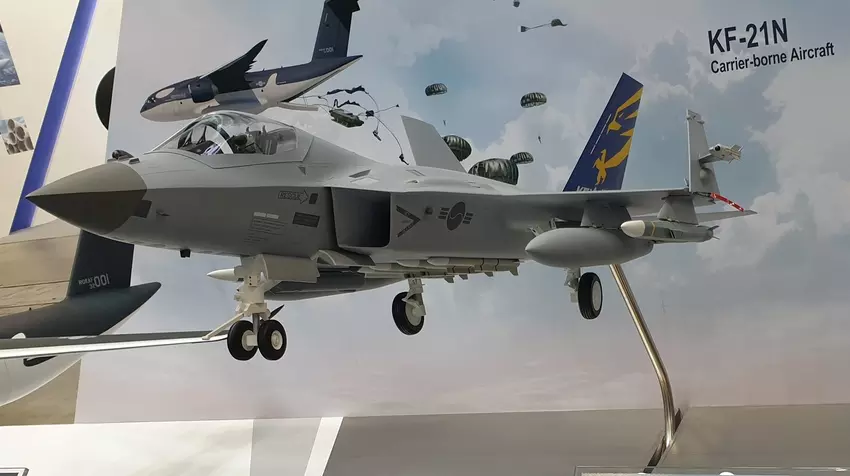 Südkorea entwickelt Trägerflugzeug KF-21N mit Hyperschallraketen und General Electric F414-Triebwerken