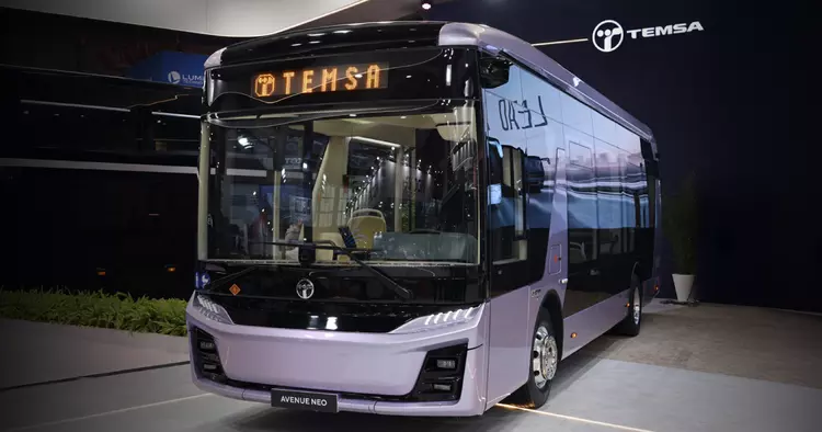 Temsa stellte den Avenue Neo Elektrobus ...