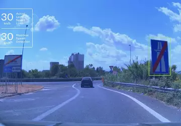 Mobileye bringt künstlicher Intelligenz bei, Verkehrszeichen ...