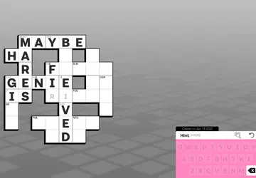 Das neue tägliche Wortspiel Knotwords ist ...