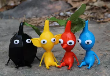 Pflanzenvasen in Form von Pikmin-Figuren erscheinen ...