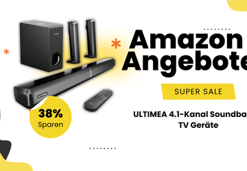 ULTIMEA 4.1 Soundbar mit Subwoofer – ...