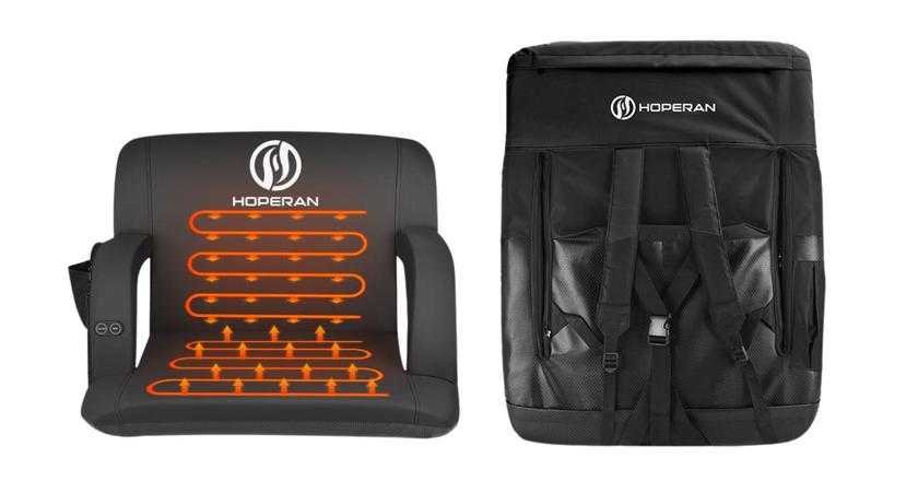 HOPERAN 2pcs Beheizte Stadionsitze