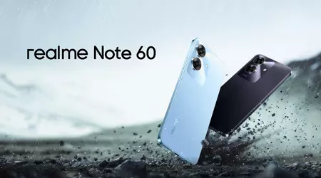 Realme Note 60: 90-Dollar-Smartphone mit 90Hz FHD+-Bildschirm, IP64-Schutz und 5000-mAh-Akku