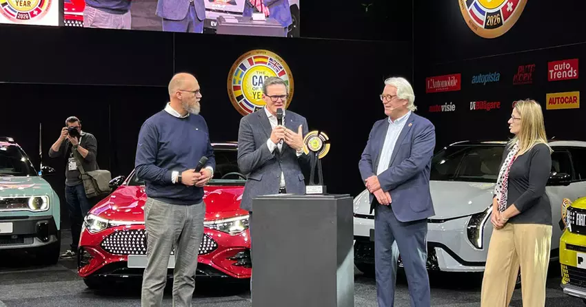 Gewinner in der 'Auto des Jahres 2026' Kategorie: Mercedes-Benz CLA