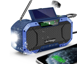 Garinosen Notfallradio Wasserdichter Bluetooth-Lautsprecher