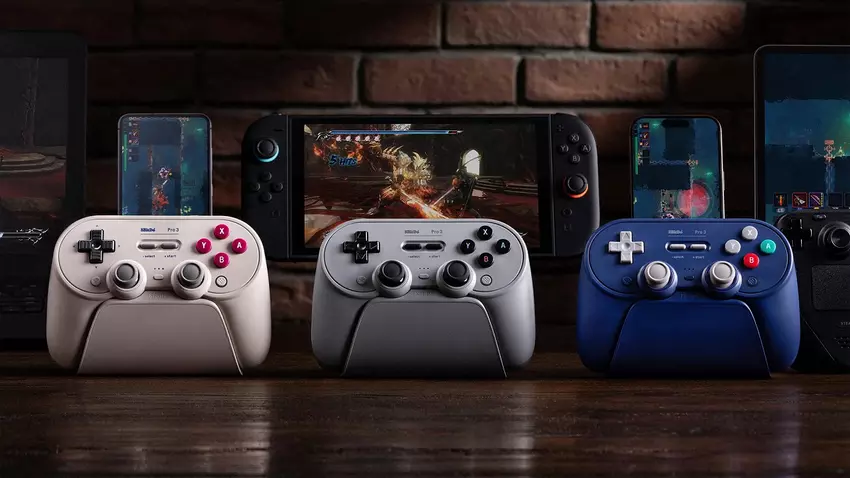 8BitDo hat den Pro 3 vorgestellt, einen vielseitigen Controller mit modularem Design, Retro-Design und Unterstützung für moderne Technologien