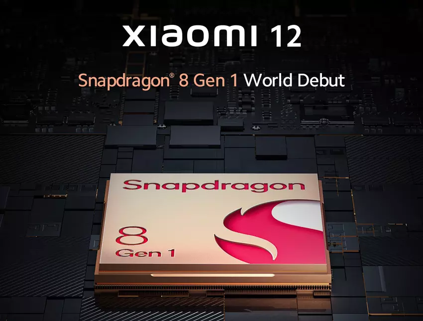 Offiziell: Xiaomi Flaggschiff 12 wird von Snapdragon 8 Gen1 Prozessor angetrieben