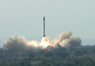 Pakistan hat erfolgreich die ballistische Rakete ...