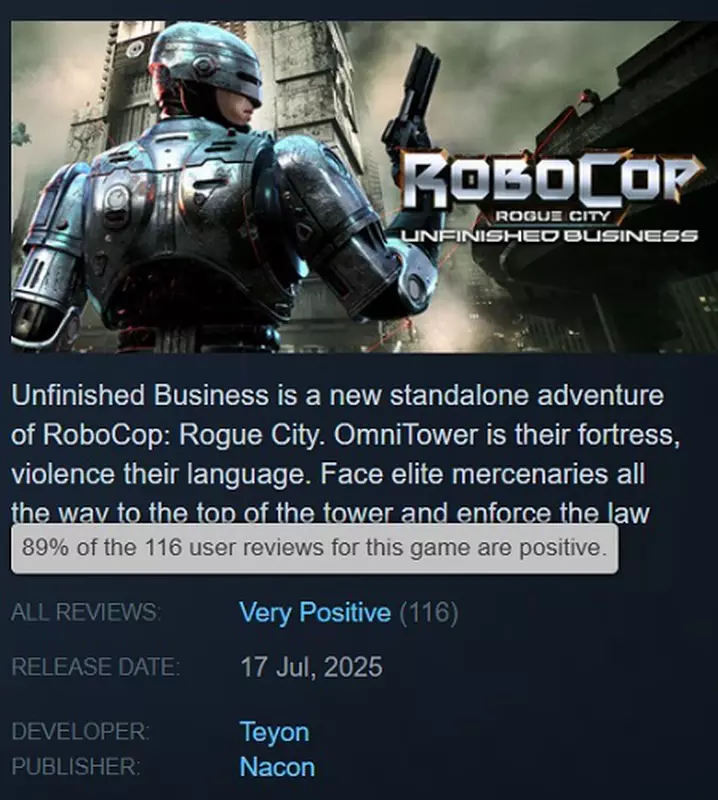 Ein Screenshot aus dem Spiel Unfinished Business