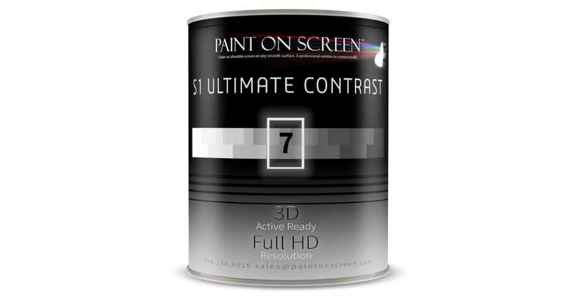 Paint On Screen Projector S1 Ultimate Contrast G007 beste leinwandfarbe für projektor