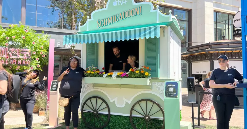 Apple TV+ Shows erwachen mit „Severance“ und „Ted Lasso“ unter den Pop-ups im The Grove Apple Store zum Leben [Galerie]