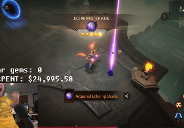 Ein Spieler gab 17.000 Dollar aus, ...