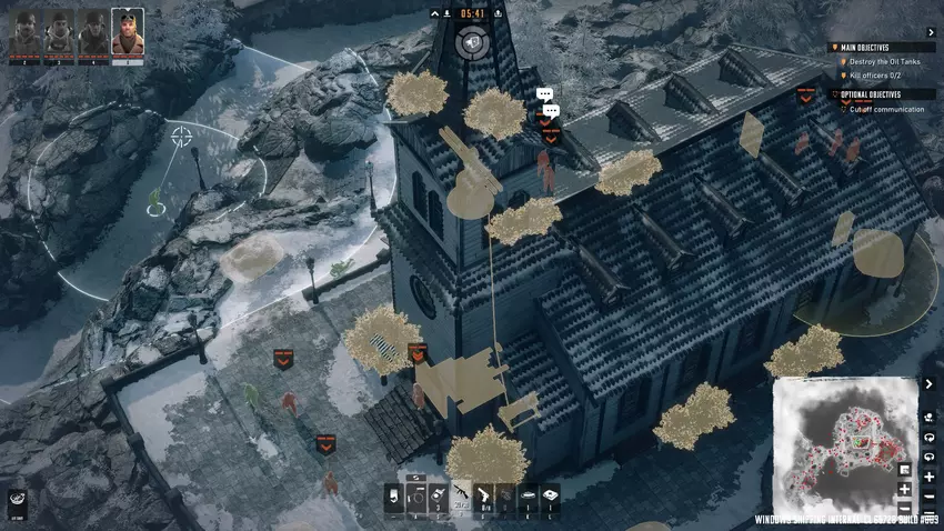 Schnittstelle von Commandos: Origins