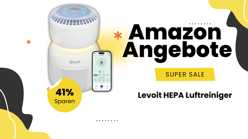 Levoit HEPA Luftreiniger - Jetzt satte €162 sparen bei diesem intelligenten Luftwächter!