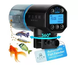 FISHNOSH Automatischer Fischfutterautomat für Aquarien