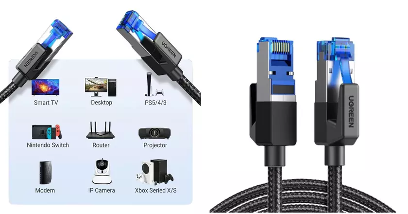 UGREEN Cat 8-Ethernet-Kabel für Gaming ps5