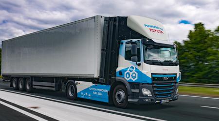 Toyota hat Wasserstoff-Lkw eingeführt, um Teile in Europa zu liefern