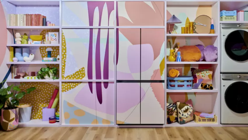 Alex Proba bringt die Natur mit der neuesten Samsung-Kollaboration für maßgeschneiderte Kühlschränke ins Haus – Samsung Global Newsroom