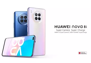 Huawei Nova 8i mit 6,67″ IPS-Bildschirm, ...