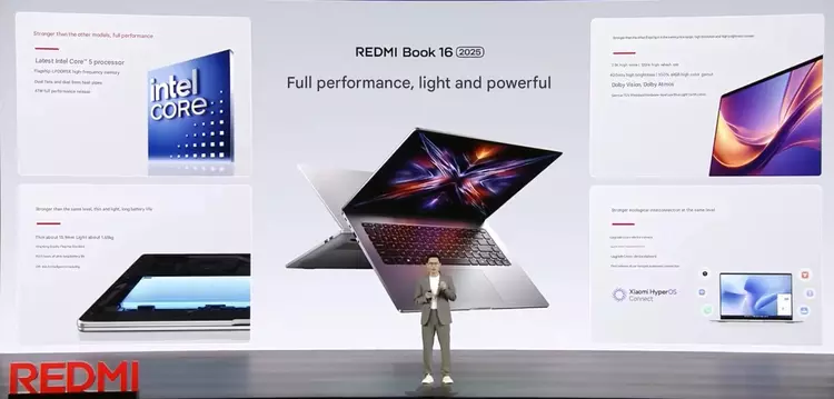 Xiaomi präsentiert RedmiBook (2025): dünne Laptops ...