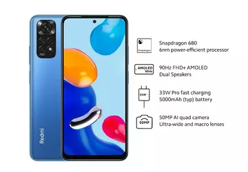 90-Hz-AMOLED-Bildschirm, Snapdragon 680-Chip, 5000-mAh-Akku, 50-Megapixel-Kamera und ...