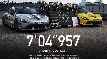 Xiaomi SU7 Ultra setzt einen neuen Nürburgring-Rekord für ein Serien-Elektroauto