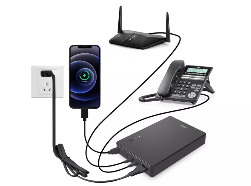 Shanqiu 74Wh tragbares USV-Netzwerk