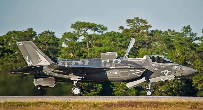 Das Wrack eines 80 Millionen Dollar teuren F-35B-Kampfjets der fünften Generation, der nach dem Schleudersitz des Piloten mit dem Autopiloten davonflog, wurde in den USA gefunden