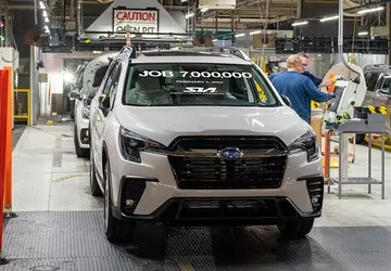 Subaru verlagert die Produktion von Autos ...