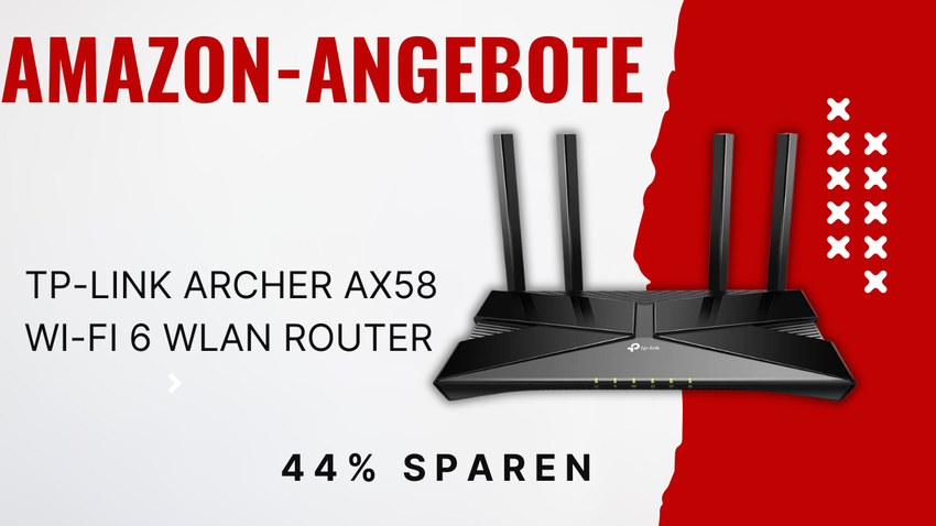 TP-Link Archer AX58 Wi-Fi 6 Router Bundle – Jetzt 40€ günstiger!