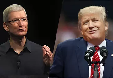 Trump droht Apple mit einem Zoll ...