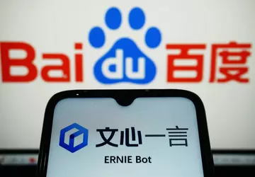 Der Chatbot Ernie Bot von Baidu ...