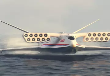 Das Aerocon Wingship, ein fliegendes Schiff ...