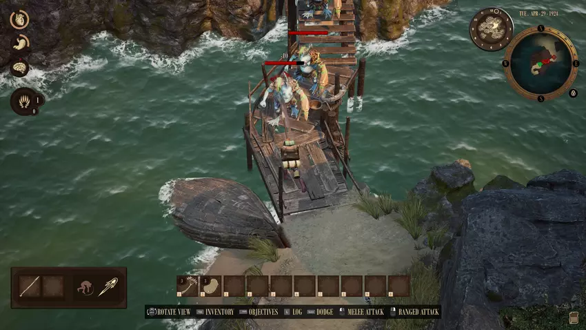 Schlacht in RailGods of Hysterra