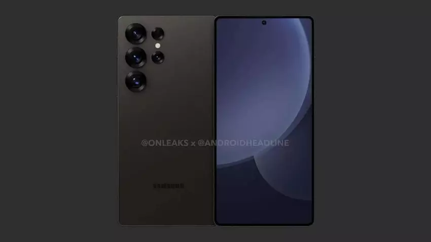 Samsung Galaxy S25 Ultra Renderings
