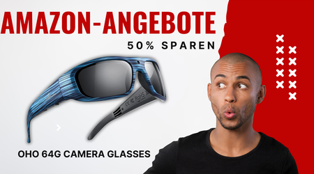 OhO 64G Kamera-Brille – Jetzt 50€ reduziert!